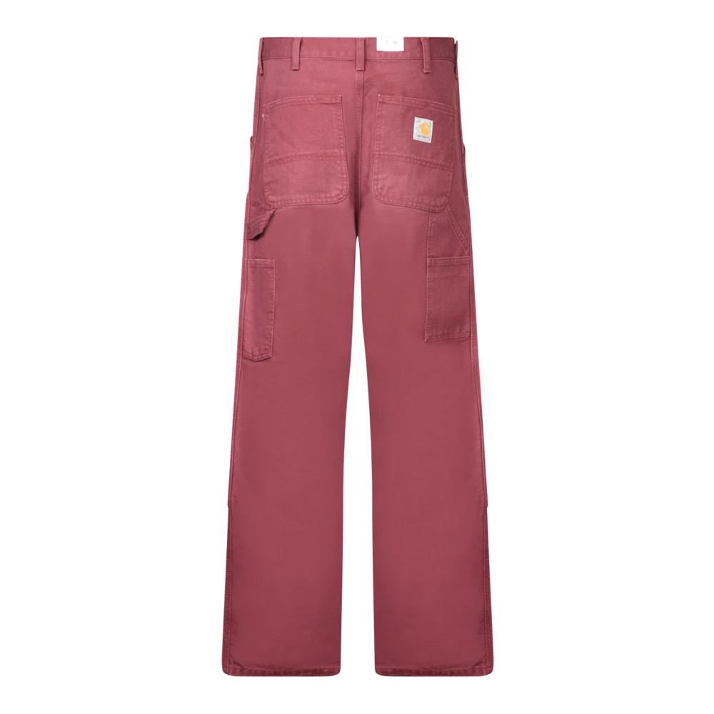 Carhartt WIP Bordeaux Broek Aw24 Red Heren