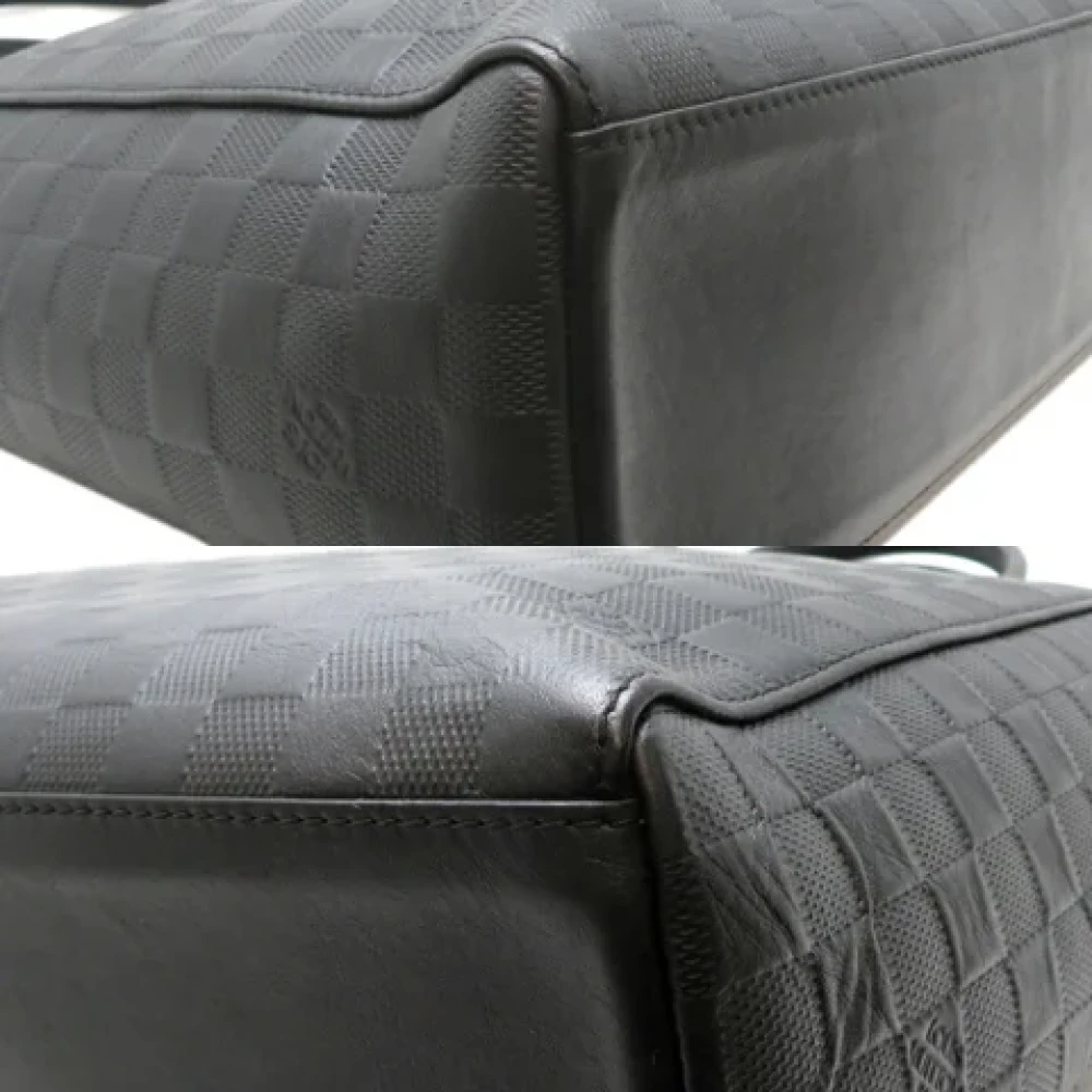 Louis Vuitton Vintage Pre-owned Fabric handbags Black Dames