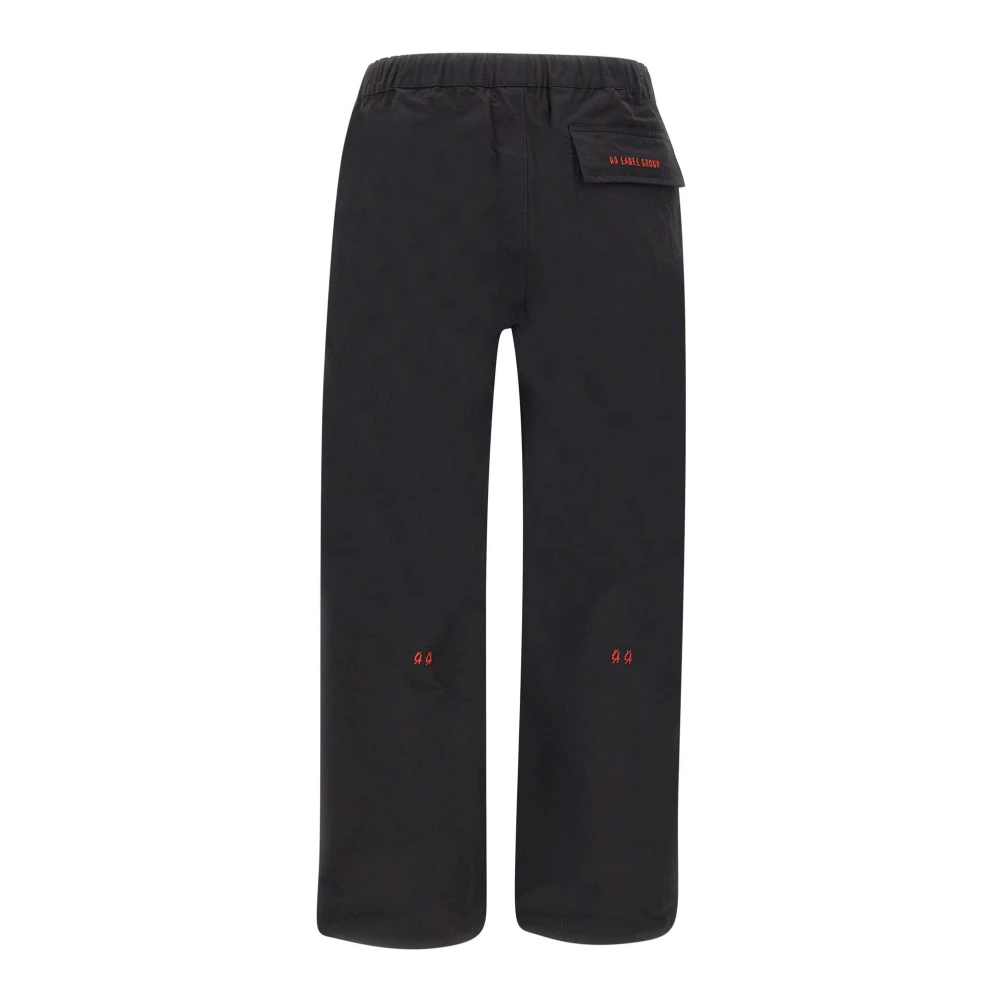 44 Label Group Broek Dames Recht Zwart Black Heren