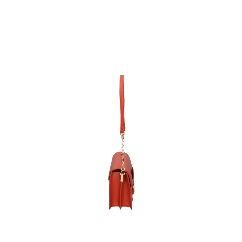 Love Moschino Rode Schoudertas met Harten Red Dames