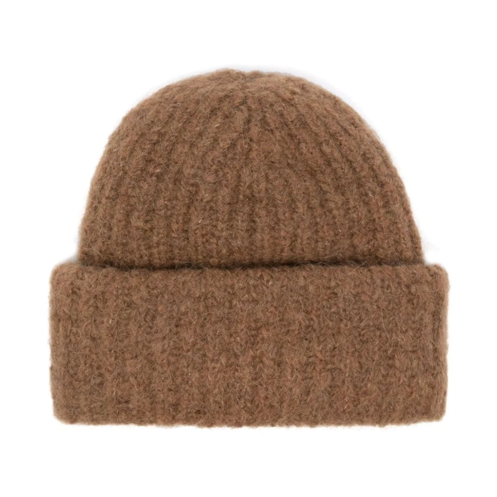 Sunflower Kameel Beanie Muts voor Stijlvolle Look Brown Heren