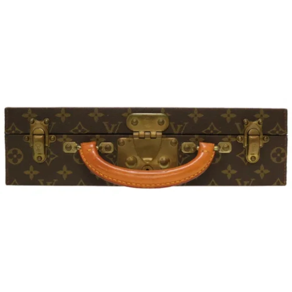 Louis Vuitton Vintage Pre-owned Canvas briefcases Brown Dames
