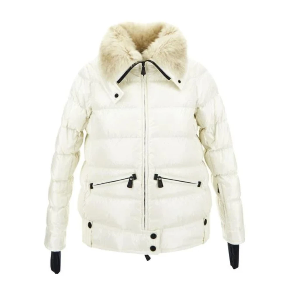 Moncler Witte Performance Style Jas White Dames