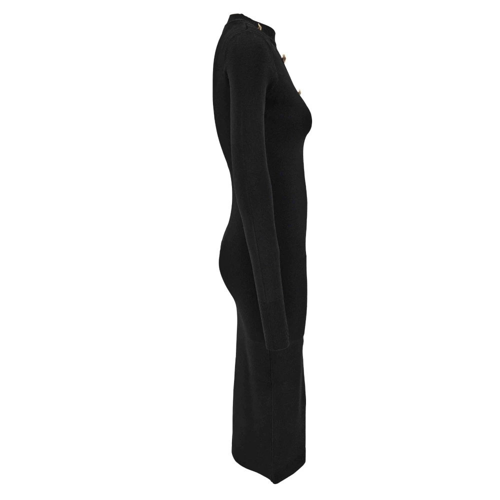 Versace Jeans Couture Jurken Black Dames