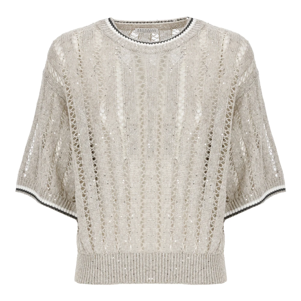 Knitwear > Round-neck Knitwear - - Brunello Cucinelli - Modalova