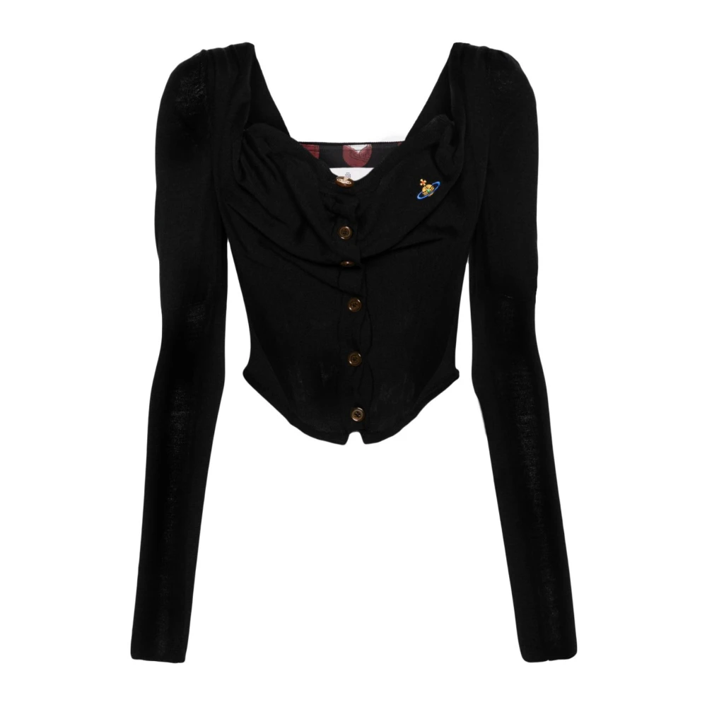 Vivienne Westwood Zwarte Korsetvest Black Dames