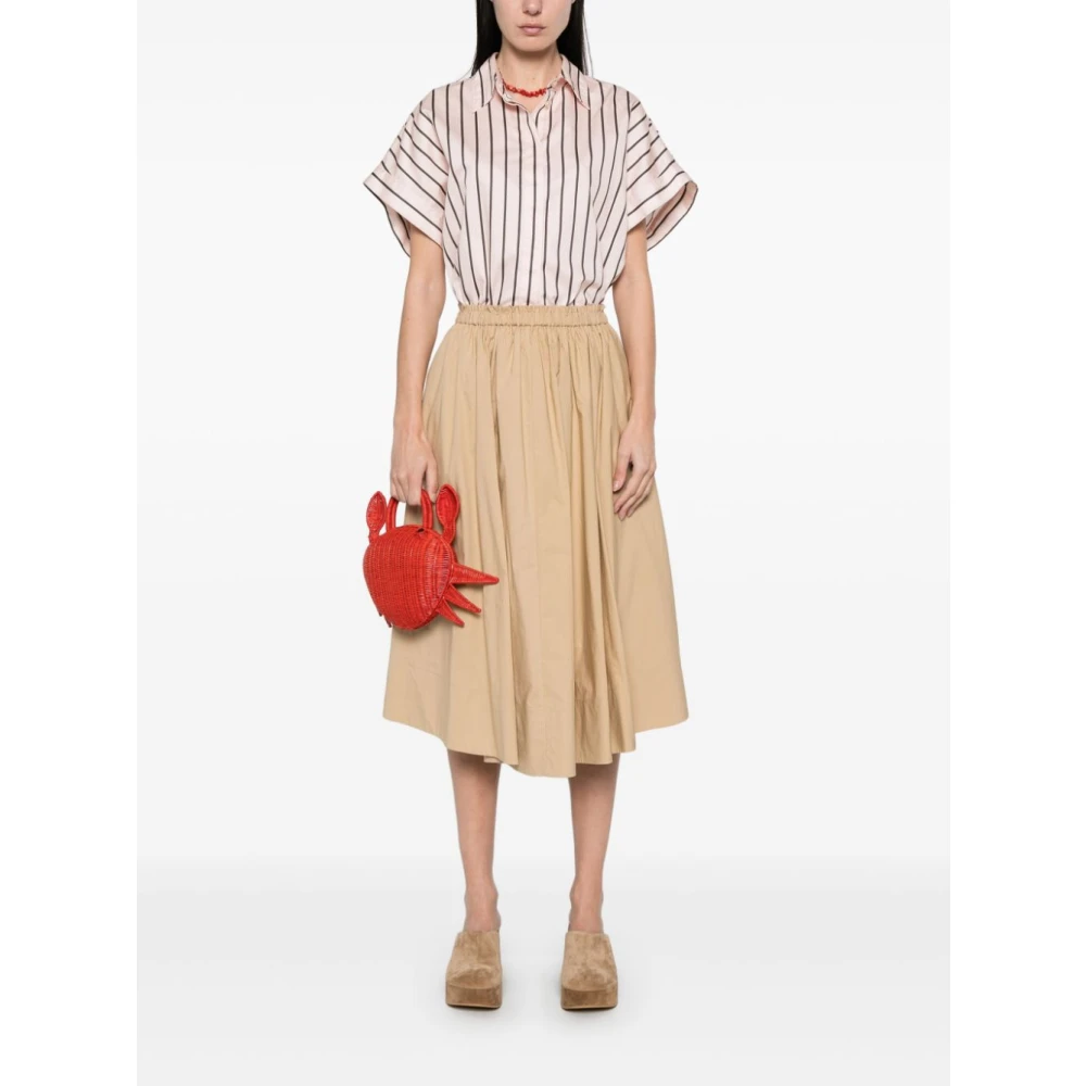 Forte Beige Rokken Ss25 Dameskleding Beige Dames