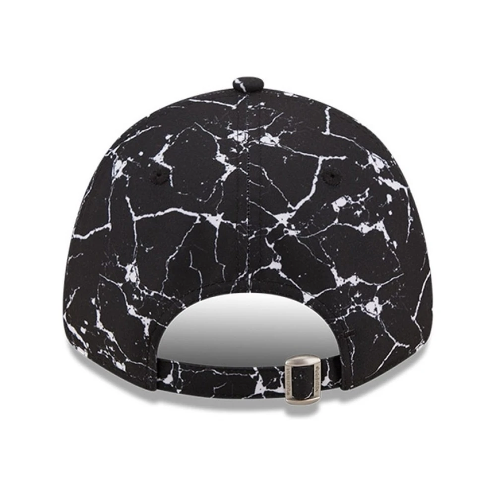 new era Zwarte Dodgers Marmer Pet Black Heren