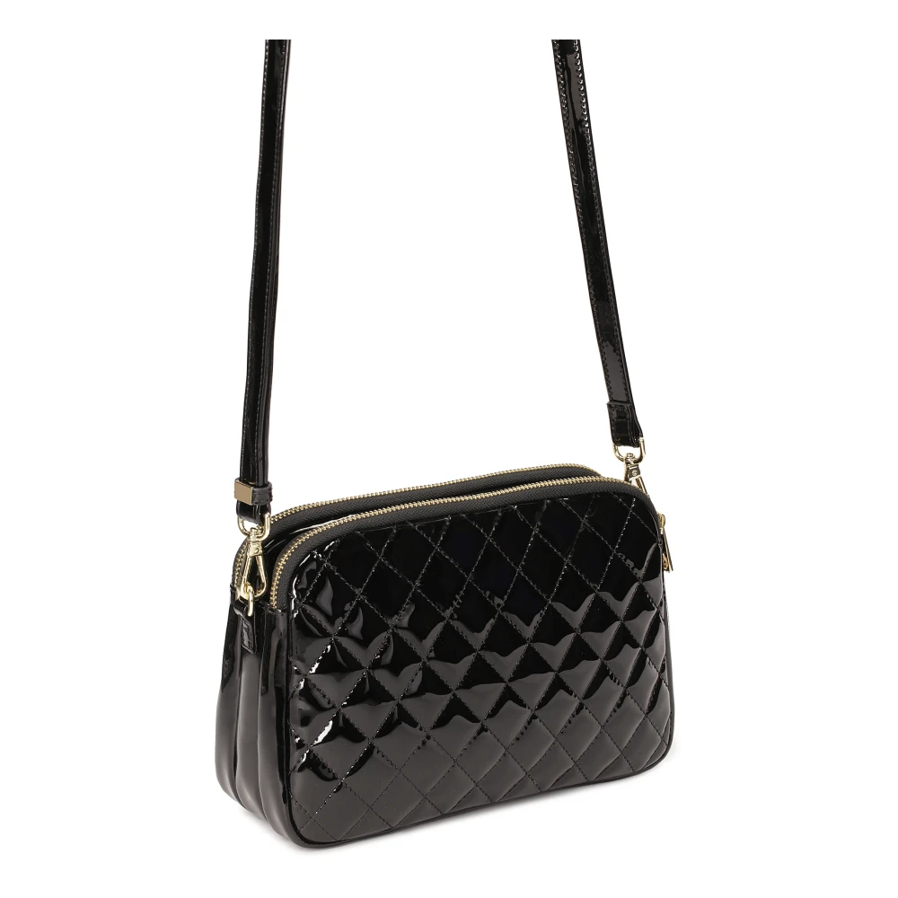 Kazar Gelakte riem handtas Black Dames