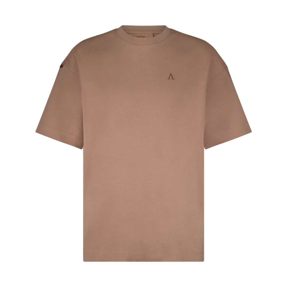 Aeden Morph Tee in Mocca Mousse Brown Heren
