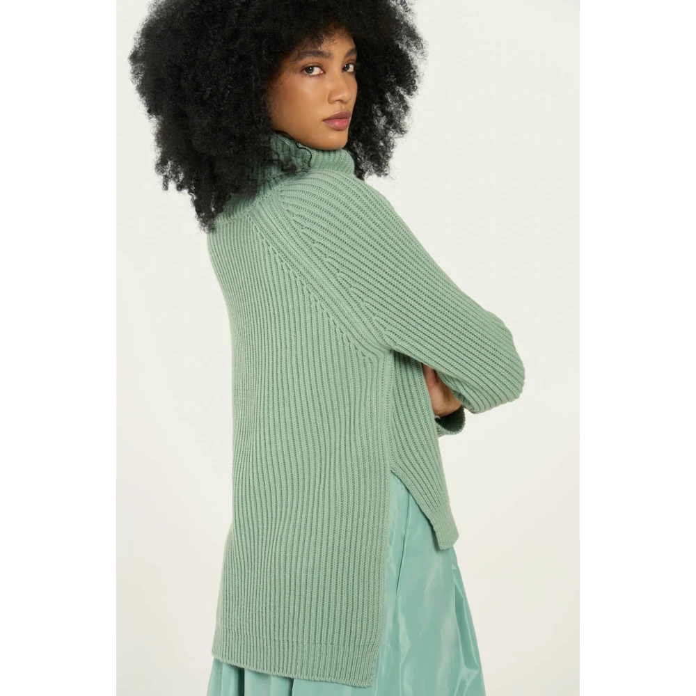 Vicario Cinque Groene Gebreide Kleding voor Vrouwen Green Dames