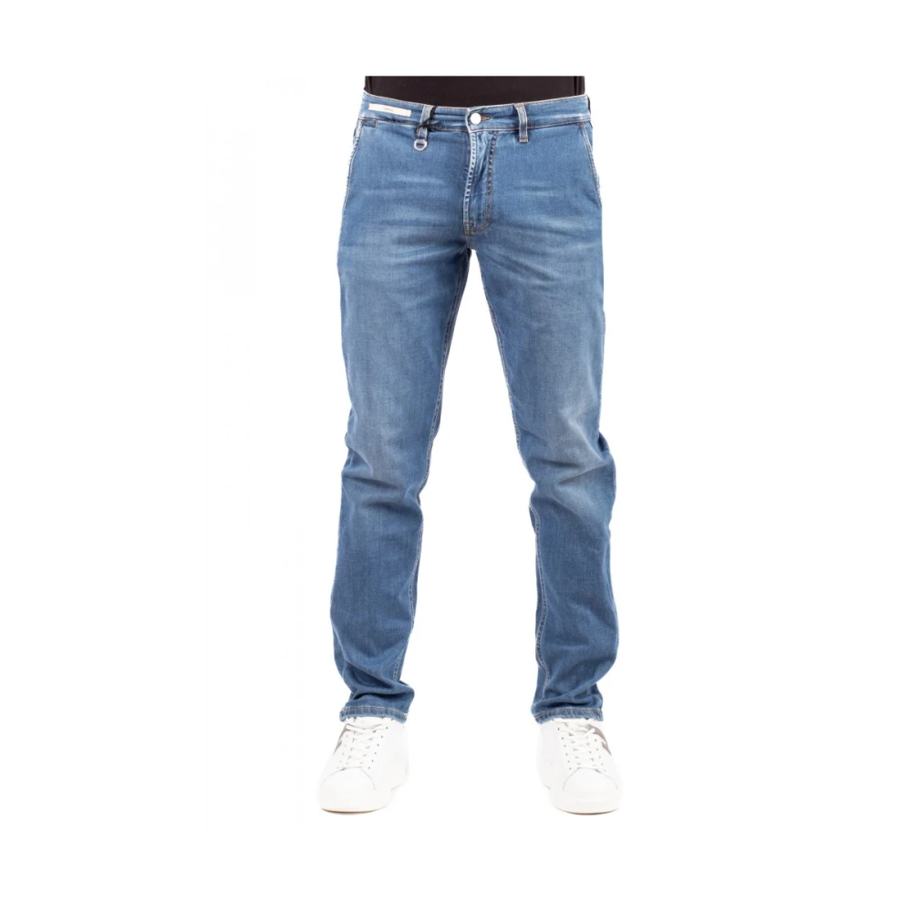 Siviglia Men's Blue Slim Fit Jeans, W30, Loretello Jeans