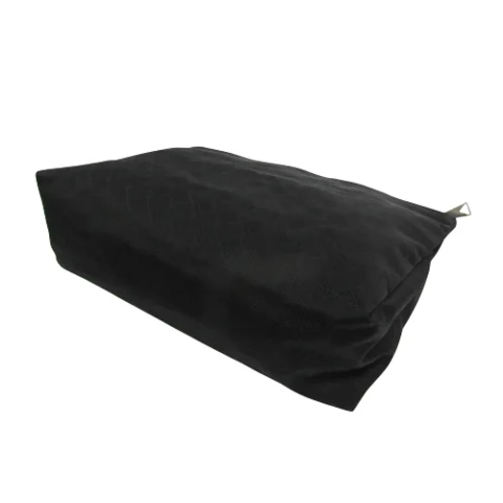 Bottega Veneta Vintage Pre-owned Fabric clutches Black Dames