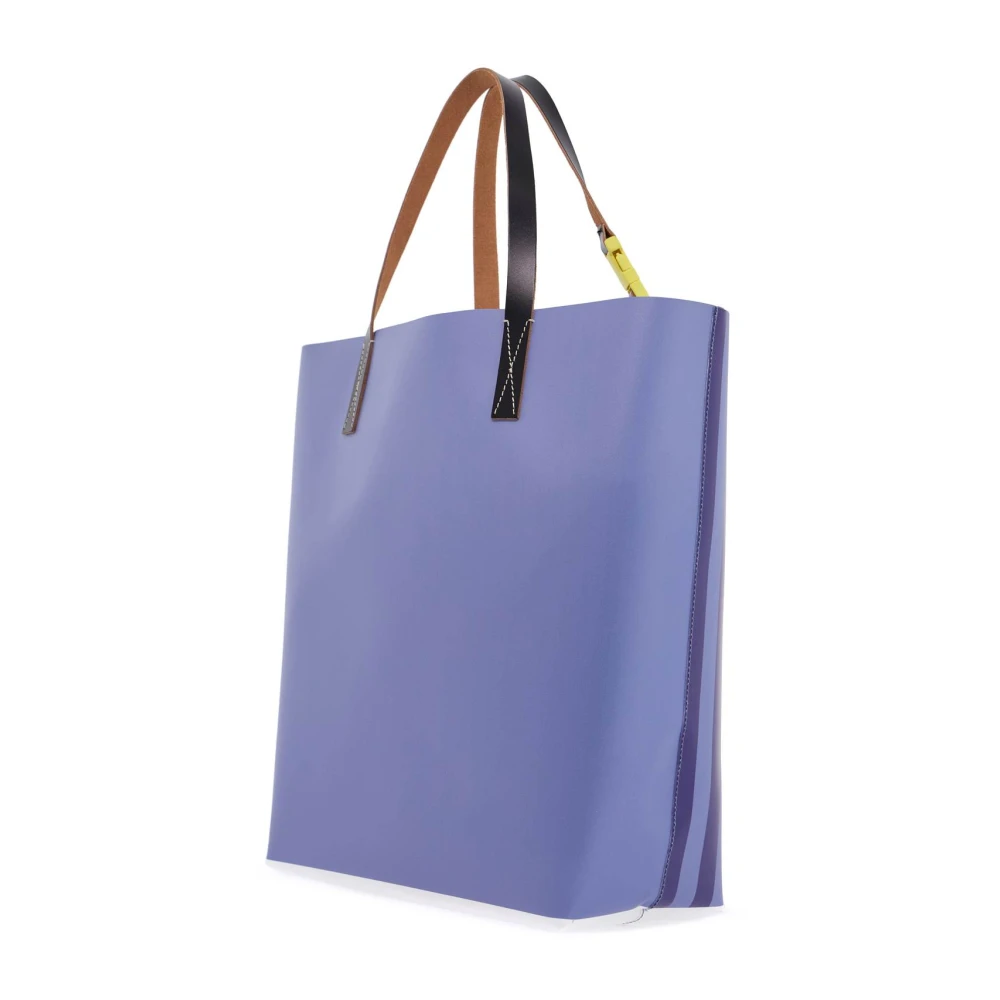 Marni Gestreepte Tribeca Tote Tas Blue Heren