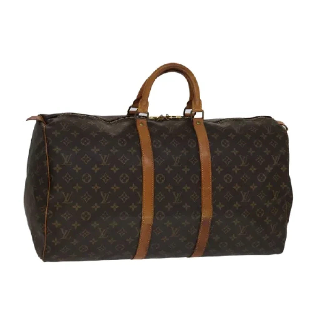 Louis Vuitton Vintage Pre-owned Canvas travel-bags Brown Dames