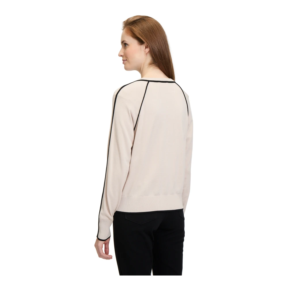 Betty Barclay Grafisch Ontwerp Gebreid Jack Beige Dames