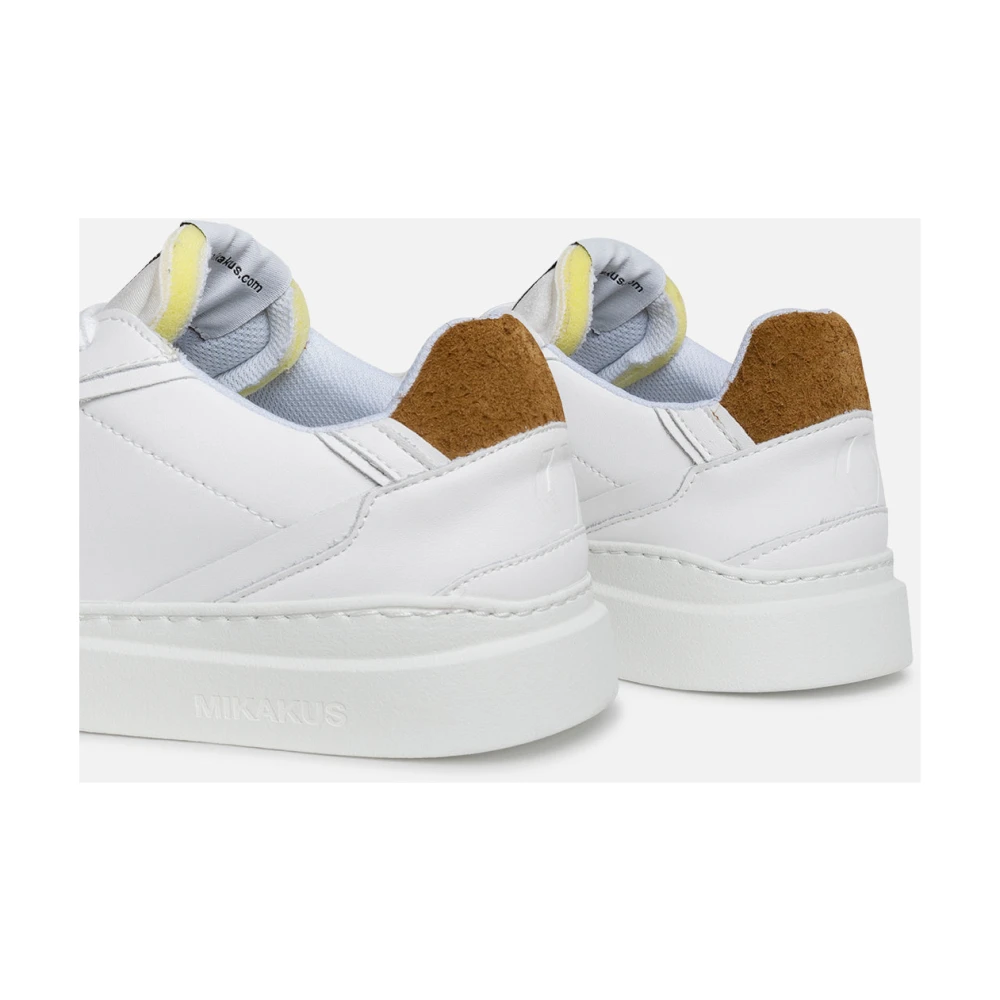 Mikakus Barcelona Pure White Krona Sneakers White Unisex