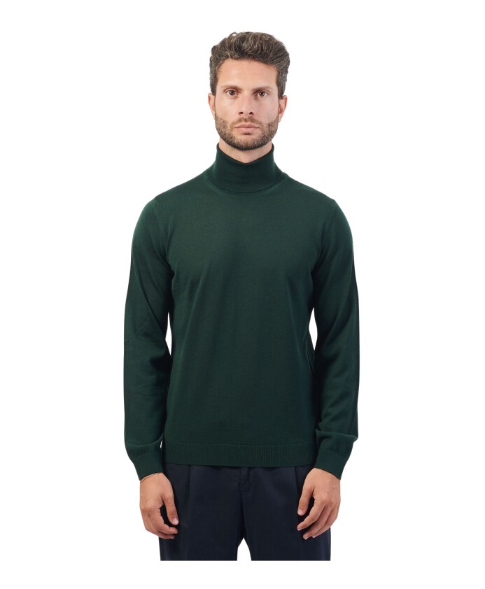 pull-slim-en-maille-a-col-roule