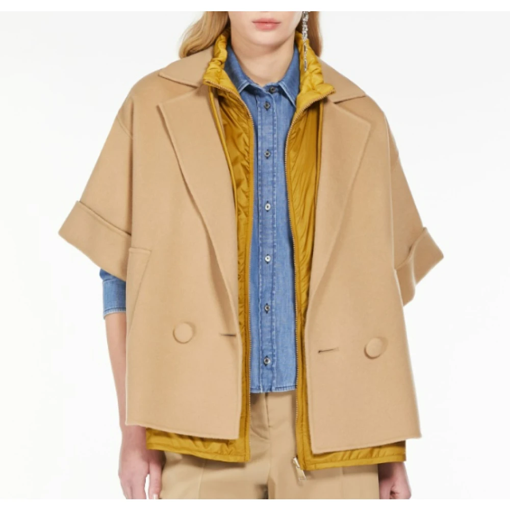 Max Mara Weekend Beige Navarra Jassen Beige Dames