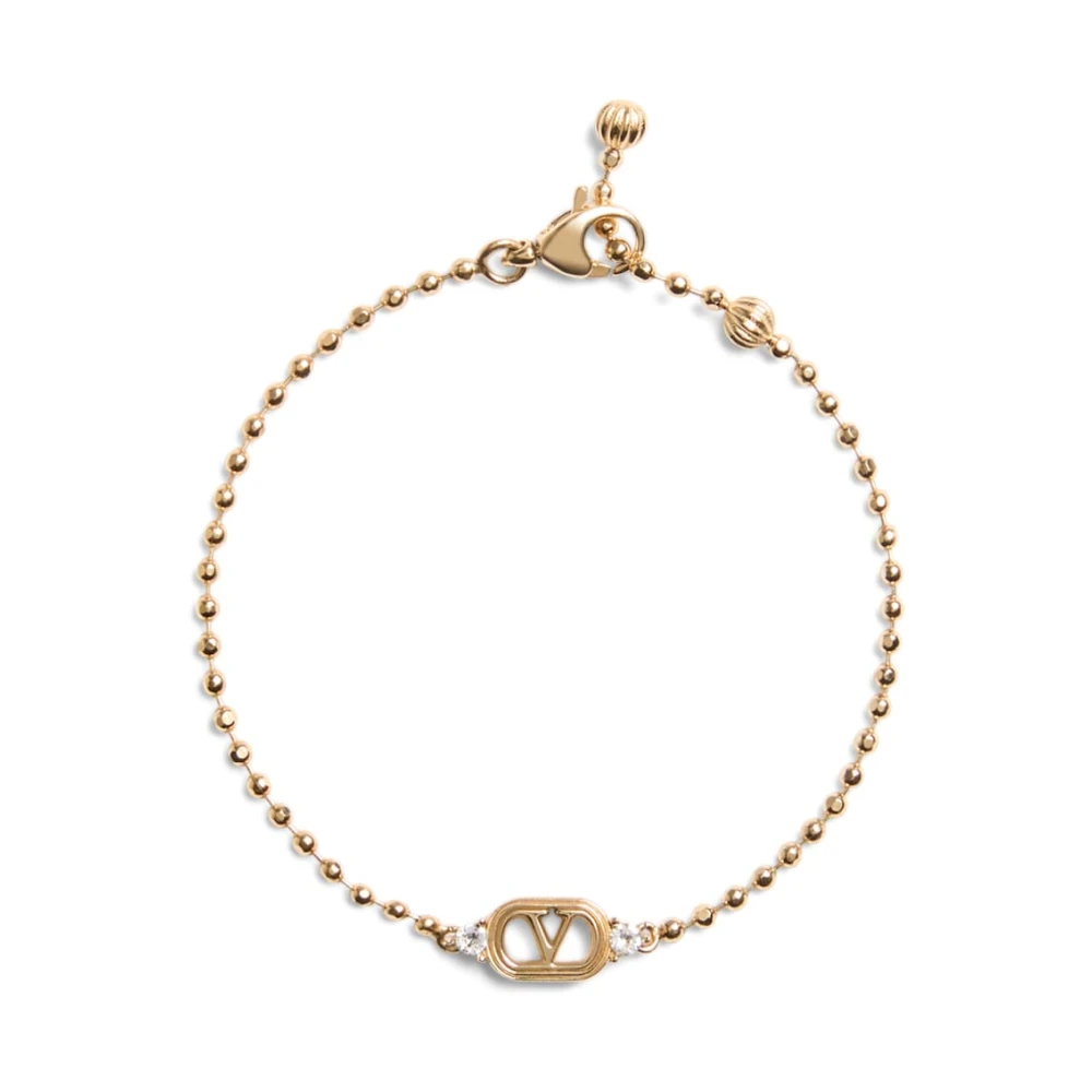 Valentino Garavani Ovalette Bracelet - Female - Necklaces - Yellow - M - Accessories
