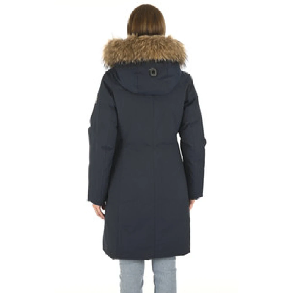 Mackage Shiloh-f Parka Blue Dames