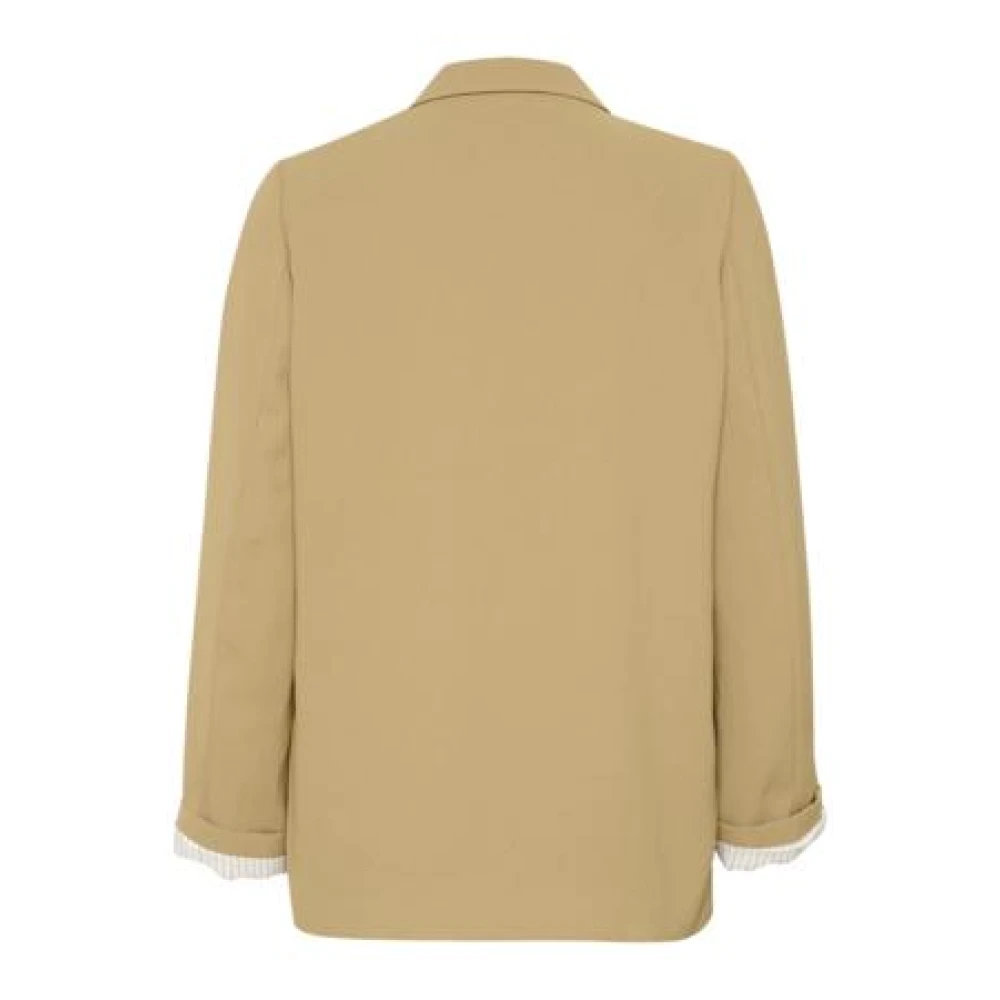 Soaked in Luxury Elegante blazer Shirley Beige Dames
