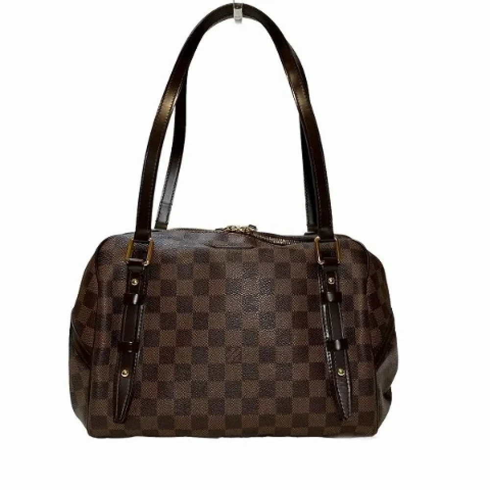 Louis Vuitton Vintage Pre-owned Canvas handbags Brown Dames