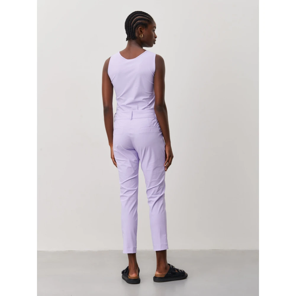 Jane Lushka Technische Jersey Broek | Lila Purple Dames