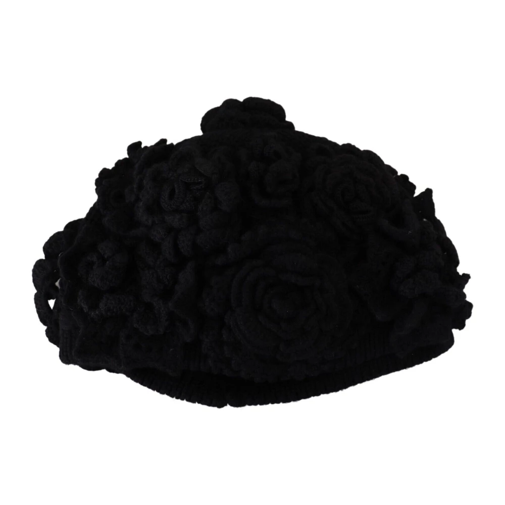 Dolce & Gabbana Unisex Black Beanie Hat