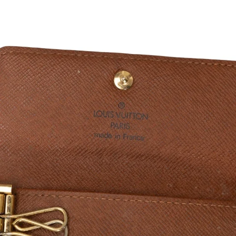 Louis Vuitton Vintage Pre-owned Canvas key-holders Brown Dames