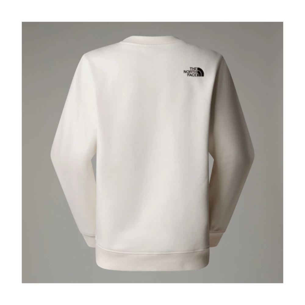 The North Face Geborduurde Logo Sweater White Heren