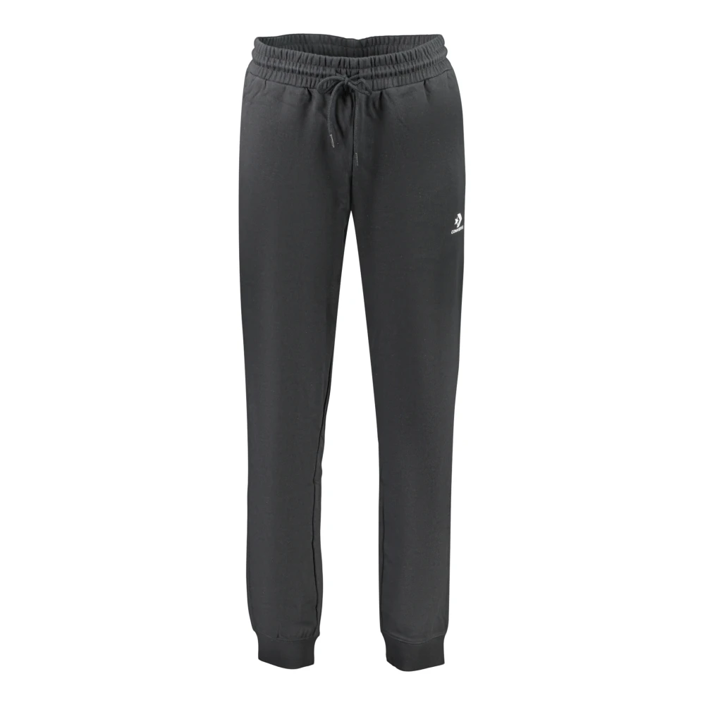 Converse Black Embroidered Star Chevron Standard-Fit Trousers - Male - Sweatpants - Xl - Trousers