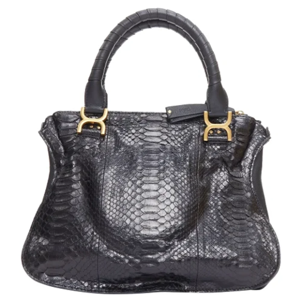 Chloé Pre-owned Leather handbags Black Dames