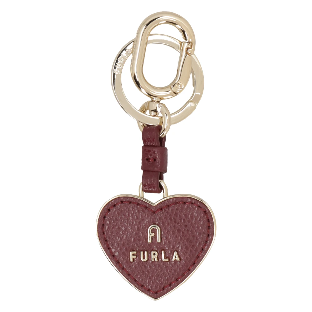 Furla Stijlvolle sleutelhanger met bedeltjes Yellow Dames