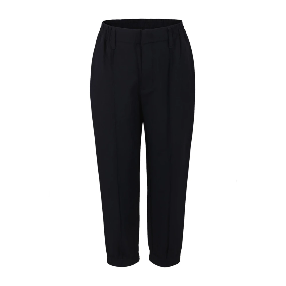 Emporio Armani Boys Blue Sweatpants, 14 Y, Nylon Trousers