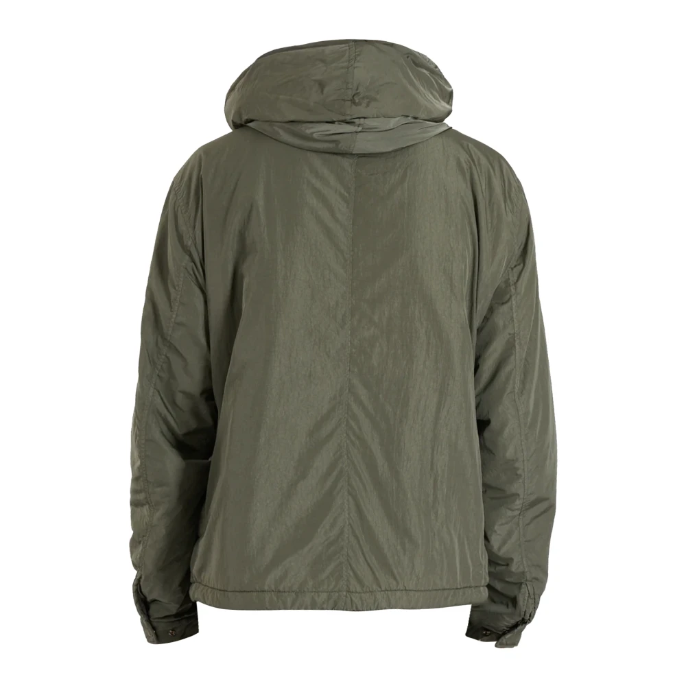 C.P. Company Stijlvolle Medium Jas Green Heren
