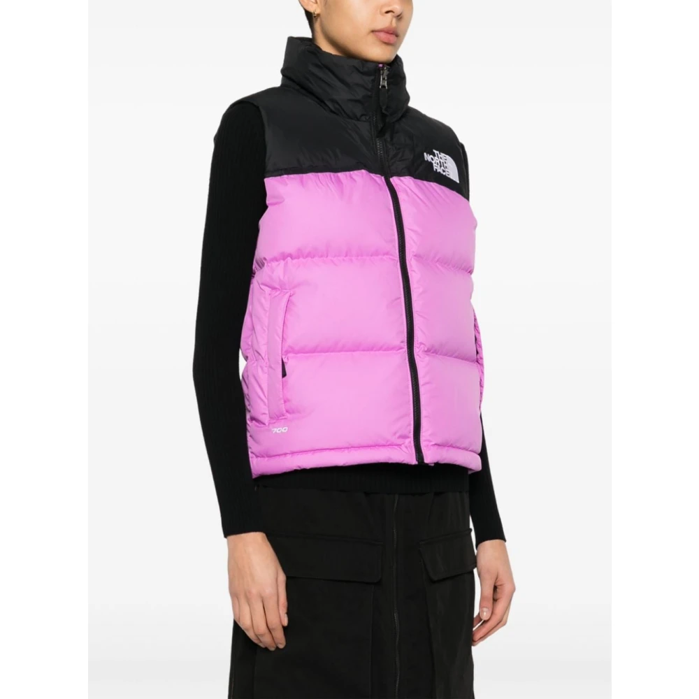 The North Face Paarse Gebreide Kleding Ss24 Pink Dames