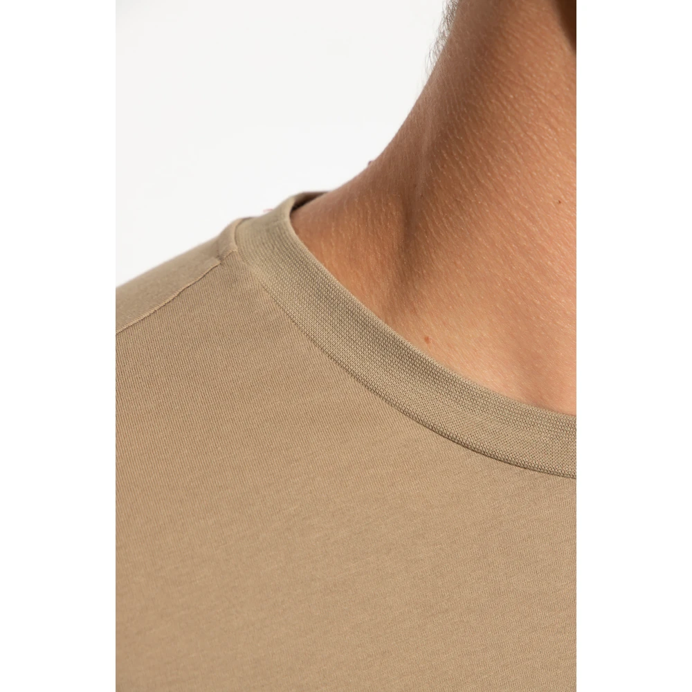 Dsquared2 Katoenen T-shirt Beige Heren