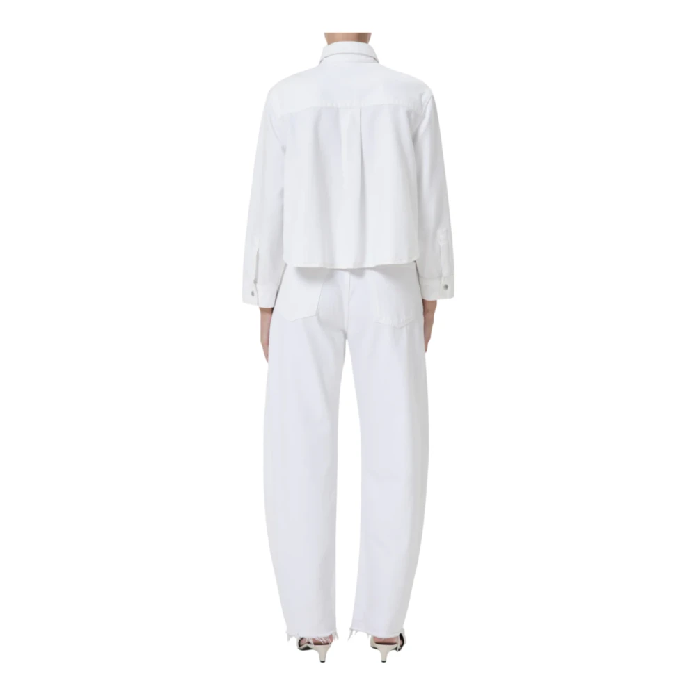 Agolde Luna Jeans White Dames