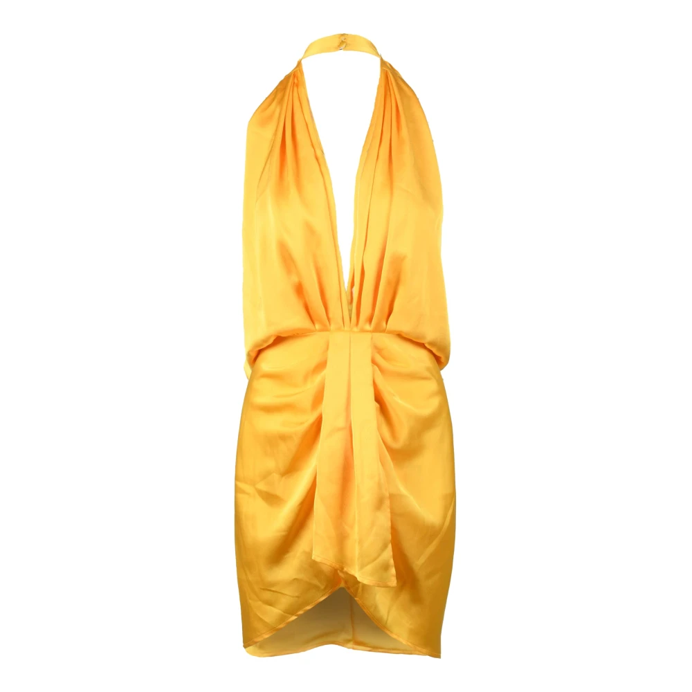 Nineminutes Elegante Jurk voor Vrouwen Yellow Dames