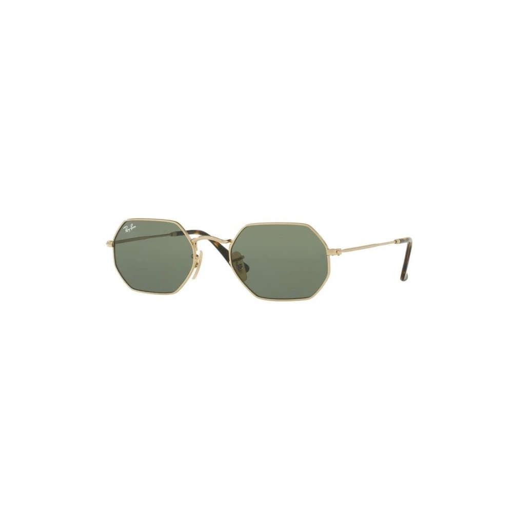 Ray-Ban Unisex Yellow Authentic Octagonal Glasses Premium Quality