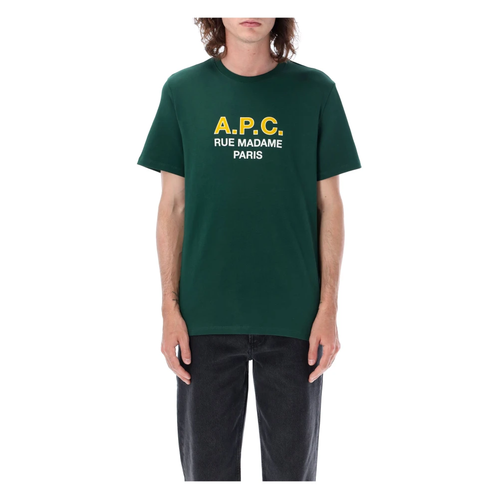A.p.c. Madame H T-Shirt Green Heren