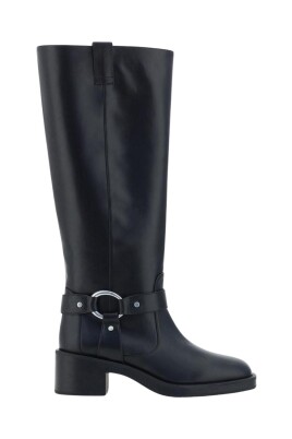 bottes-hautes-noires-highland-avec-detail-anneau
