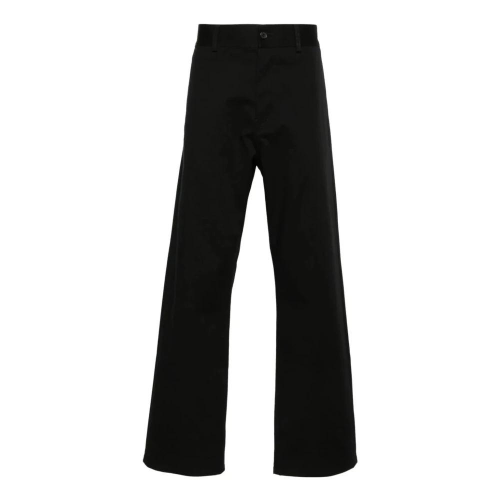 Marni Zwarte Wijde Pijp Broek Black Heren