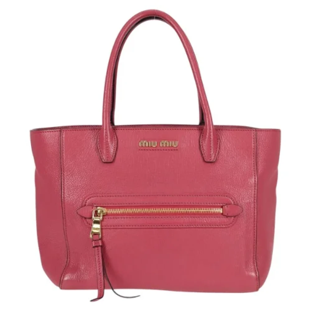Pre-owned > Pre-owned Bags > Pre-owned Tote Bags - - Miu Miu Pre-owned - Modalova