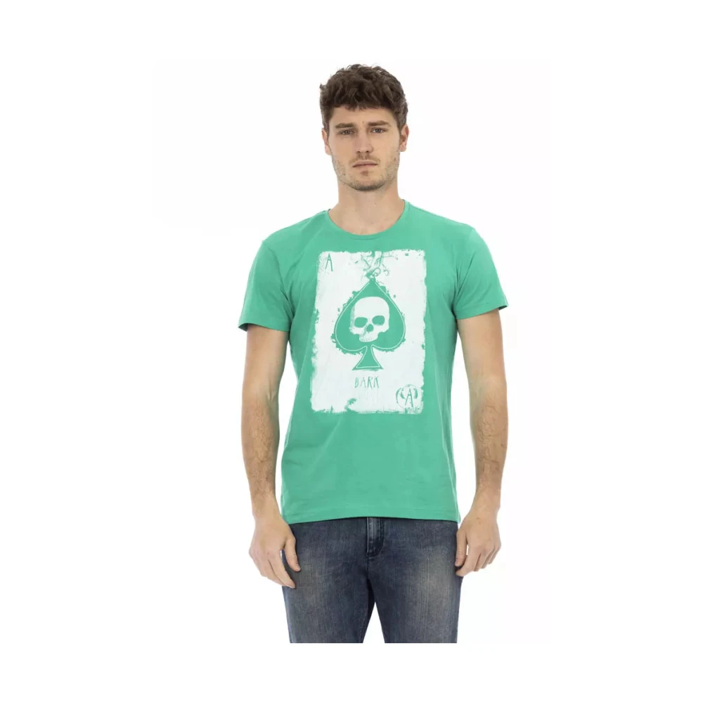 Trussardi Uomo Verde - Action T-Shirt - Tops - 2XL