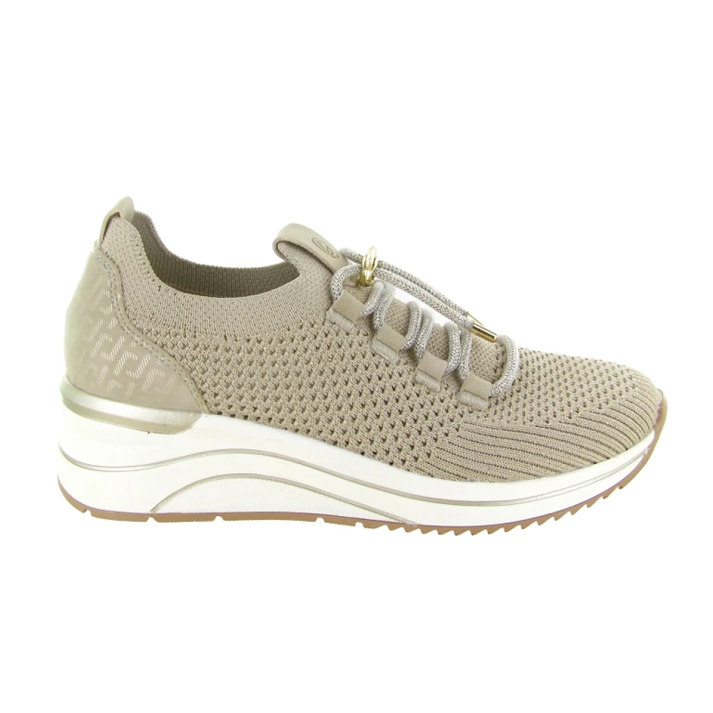Remonte R7637 Sneakers Dames Schoenen Beige