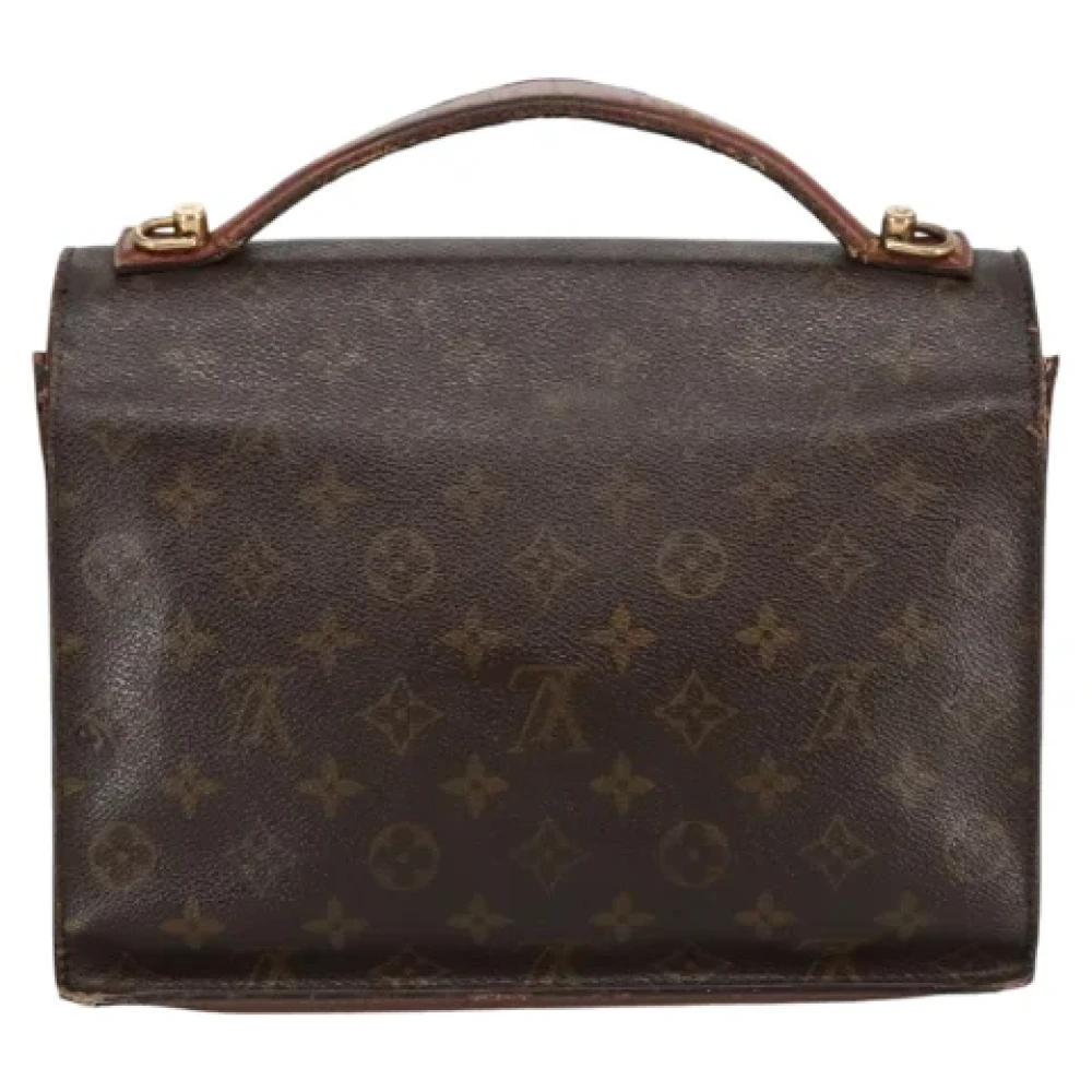 Louis Vuitton Vintage Pre-owned Canvas handbags Brown Dames