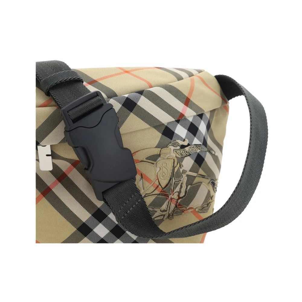 Burberry Iconische Ruitpatroon Heuptas Beige Heren