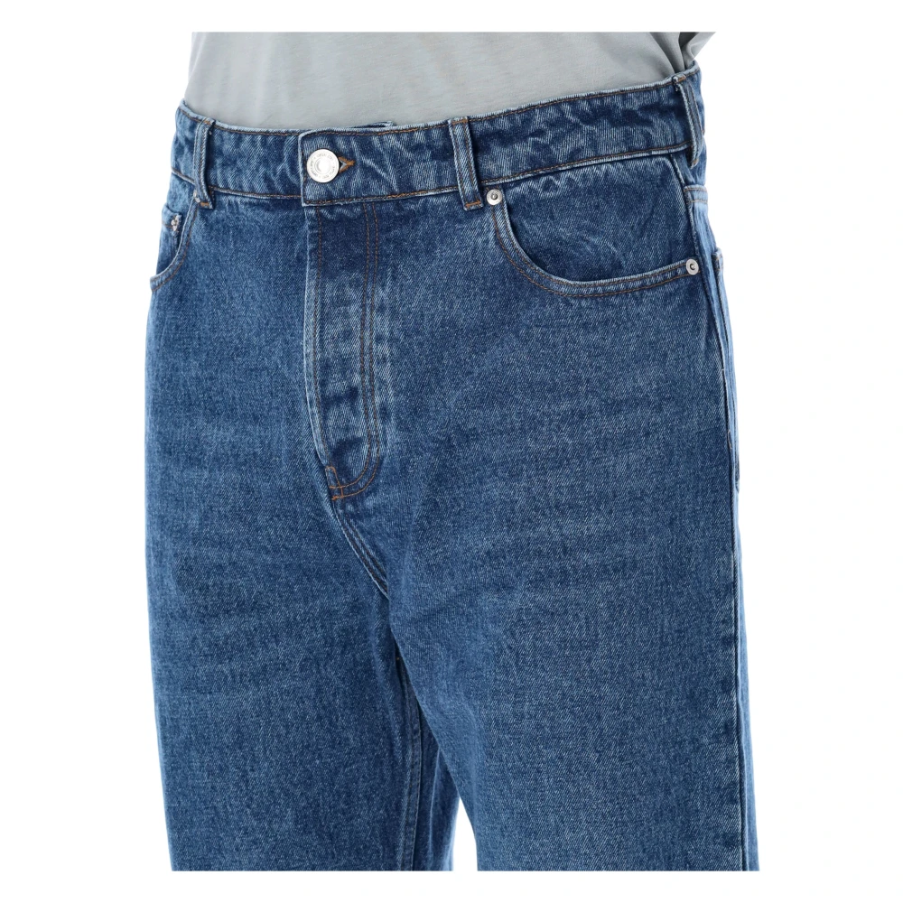 Ami Paris Jeans met wijde pijpen Blue Heren